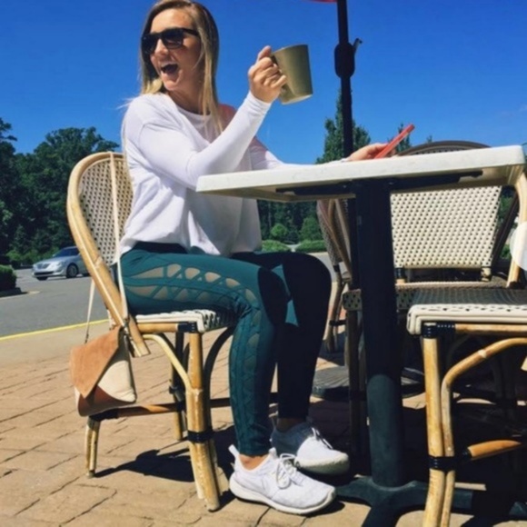 Lululemon High Times 7/8 Pant Rhythm Deep Green 8 - Picture 4 of 8